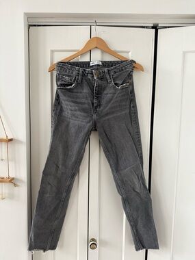 Zara Women's Skinny Jeans in Washed Gray